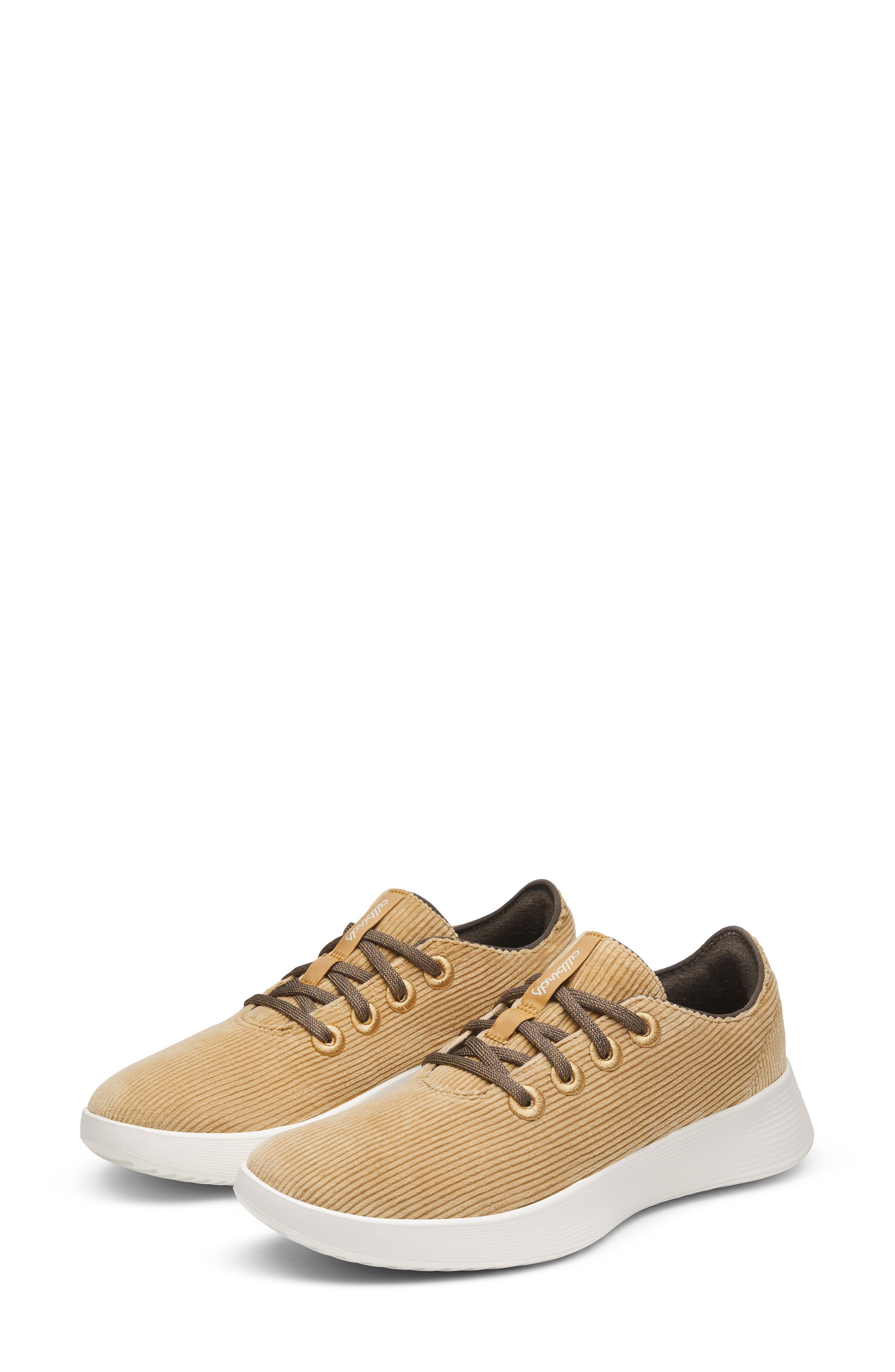 Runner Go Sneaker, Alternate, color, STONY BEIGE/ NATURAL WHITE