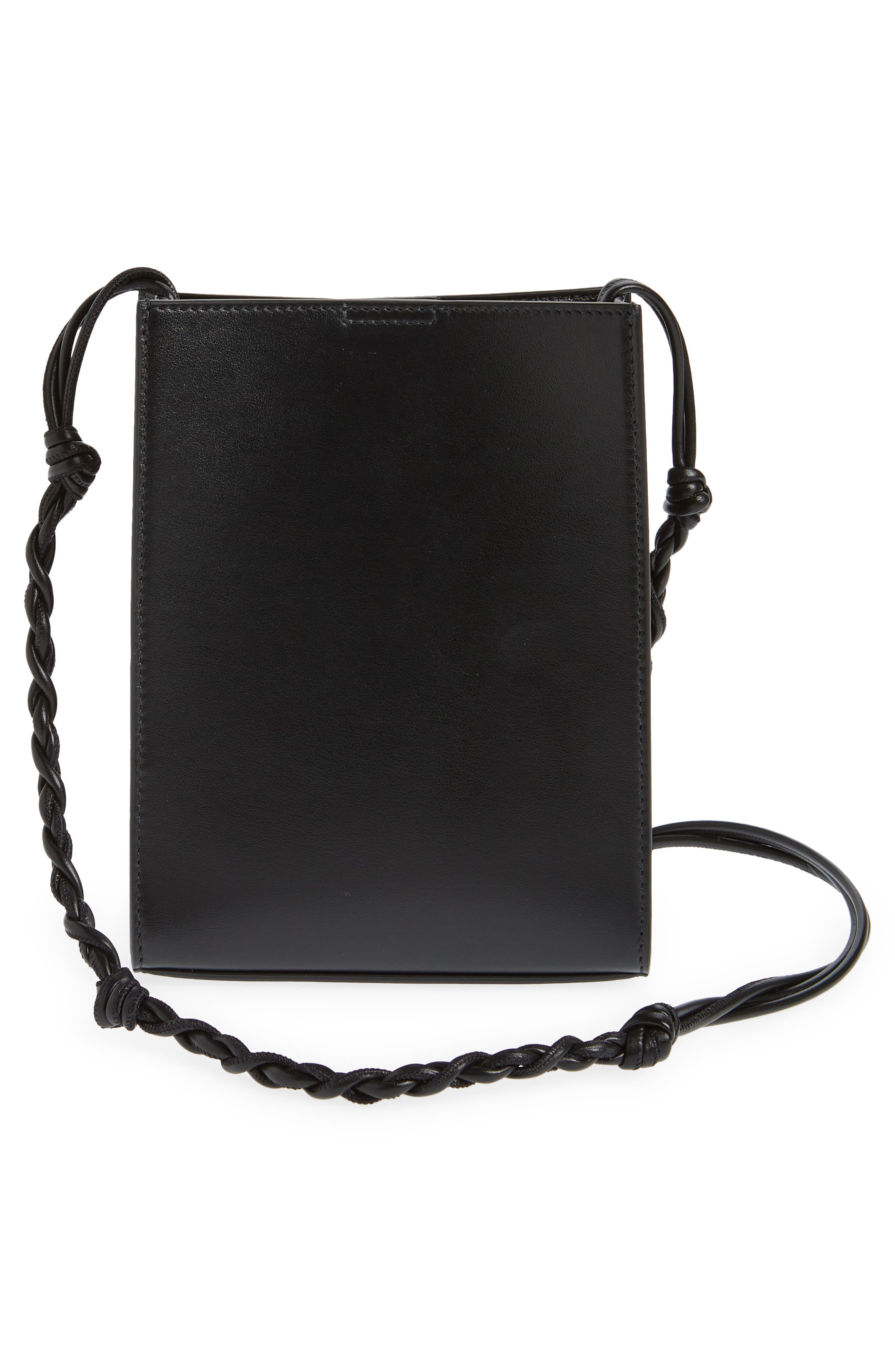 Jil Sander Small Tangle Leather Shoulder Bag, Alternate, color, 