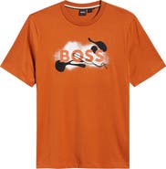 BOSS Thompson Embossed Logo Graphic T-Shirt