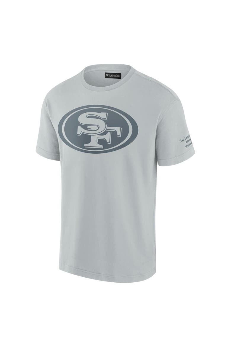 Unisex Fanatics  Gray San Francisco 49ers Elements Iconic T-Shirt, Alternate, color, Gray