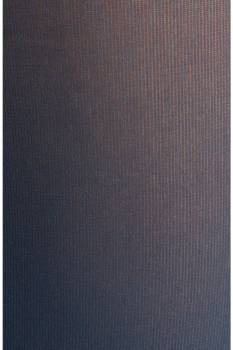 Opaque Control Top Tights, Alternate, color, TEAL ABYSS