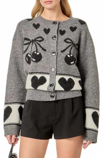 Cherry Heart Cardigan