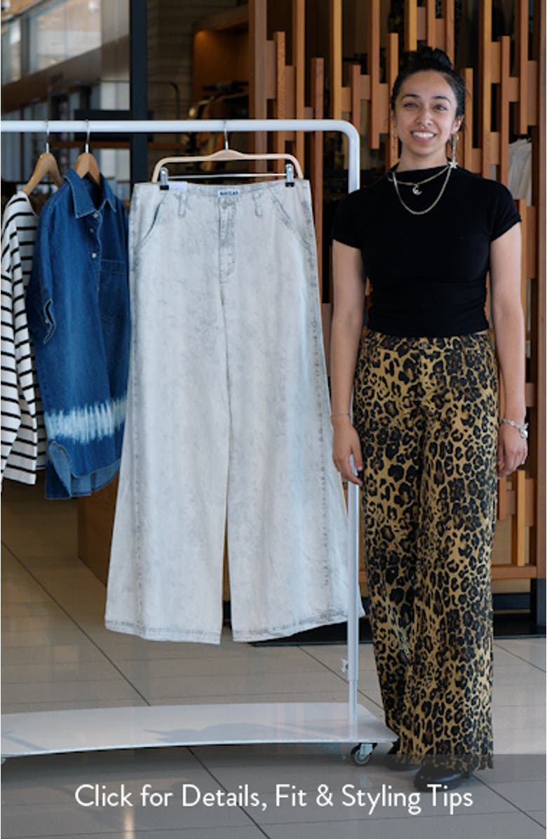 Jeremy Wide Leg Jeans, sales video thumbnail