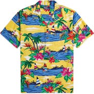 Polo Ralph Lauren Sailboat Print Camp Shirt