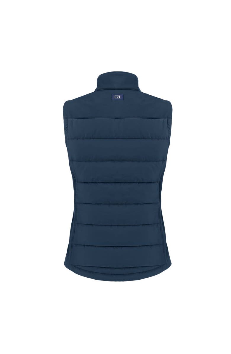 Cutter & Buck Women's Cutter & Buck  Navy Hillsboro Hops Evoke Hybrid PrimaLoft Eco Softshell Recycled Full-Zip Vest, Alternate, color, 