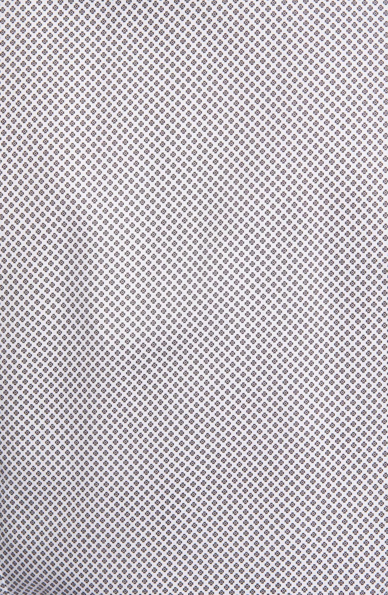Ted Baker London Hamtie Slim Fit Geo Print Button-Up Shirt, Alternate, color, 