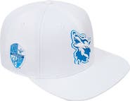 PRO STANDARD Men's Pro Standard White Cheyney Wolves Mascot Evergreen Wool Snapback Hat