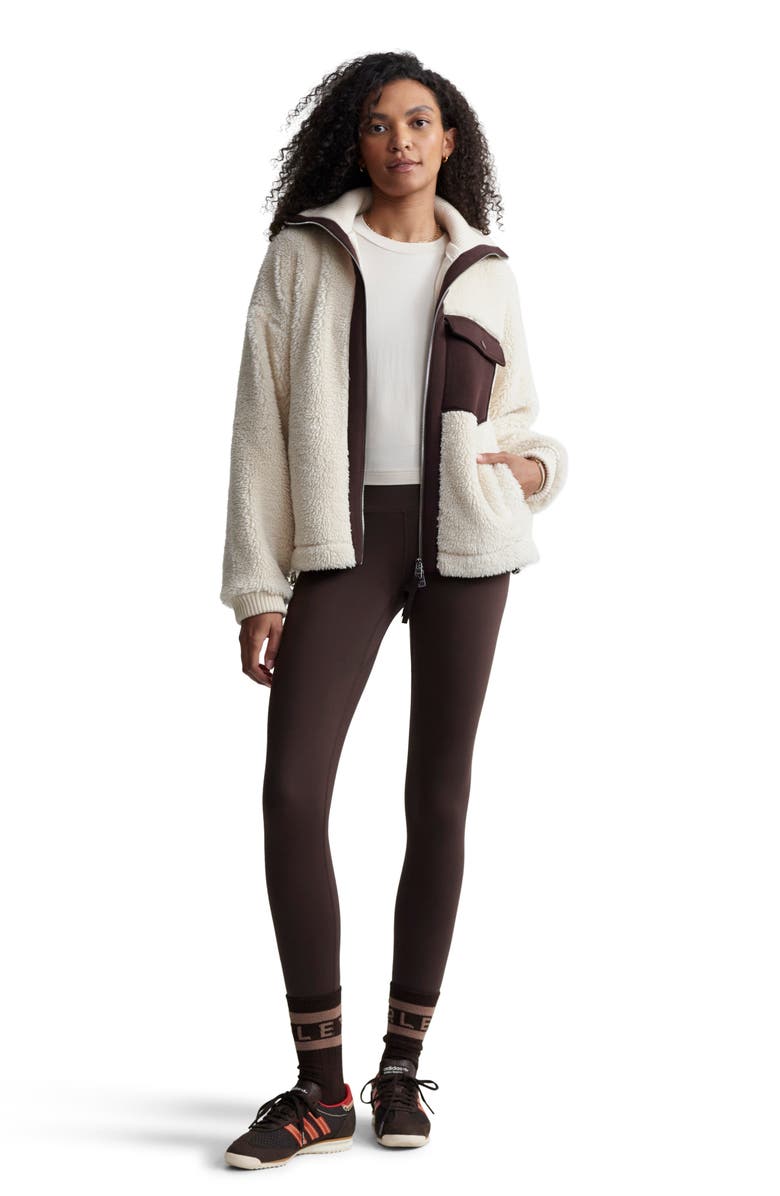 Varley Lowell Faux Shearling Jacket, Alternate, color,