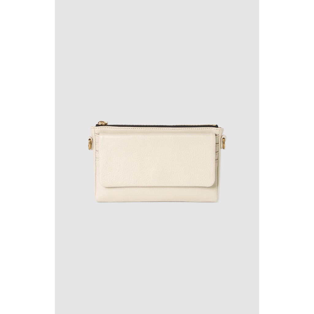 Tah Work Travel Wallet Crossbody In Brown