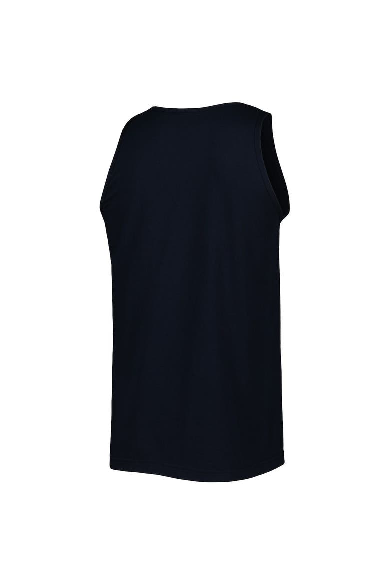 Men's Mitchell & Ness Navy Milwaukee Brewers Cooperstown Collection Stars and Stripes Tank Top, Alternate, color, Navy