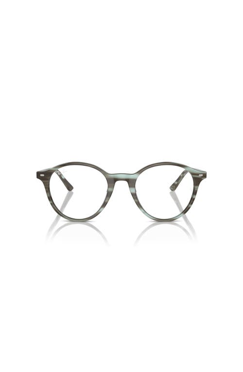 Ray Ban Ray-ban 51mm Phantos Optical Glasses In Green