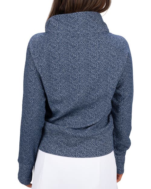 Black Clover Chloe Q-zip Sweatshirt In Blue