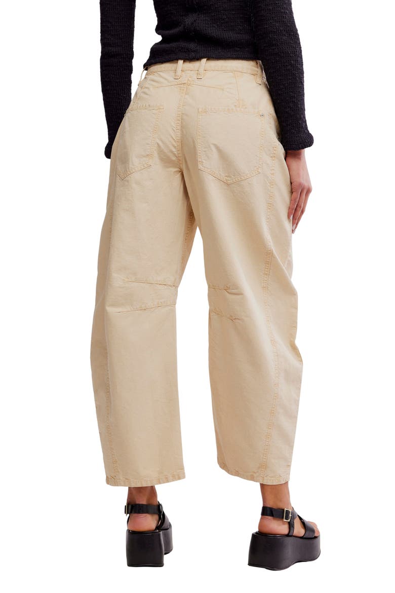 Good Luck Barrel Leg Pants, Alternate, color, BLEACHED OUT