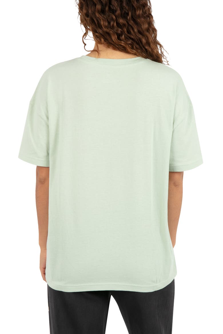 Palm Sea Graphic Boyfriend T-Shirt, Alternate, color, SEAFOAM