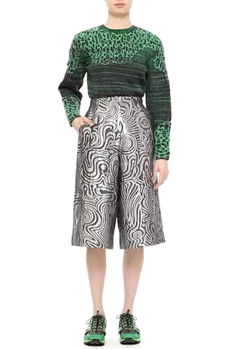 Phelan 3D Lace Inlay Knit Pullover, Alternate, color,