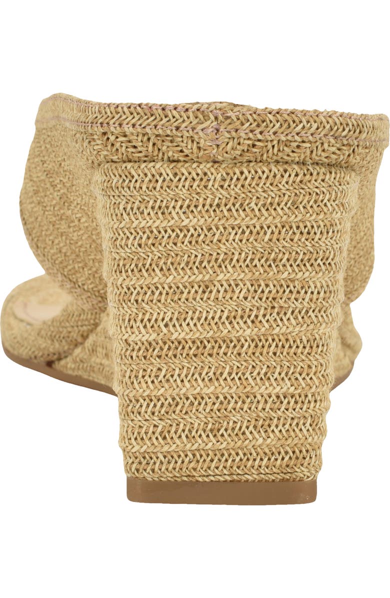 Calvin Klein Marcheli Wedge Sandal, Alternate, color, Raffia