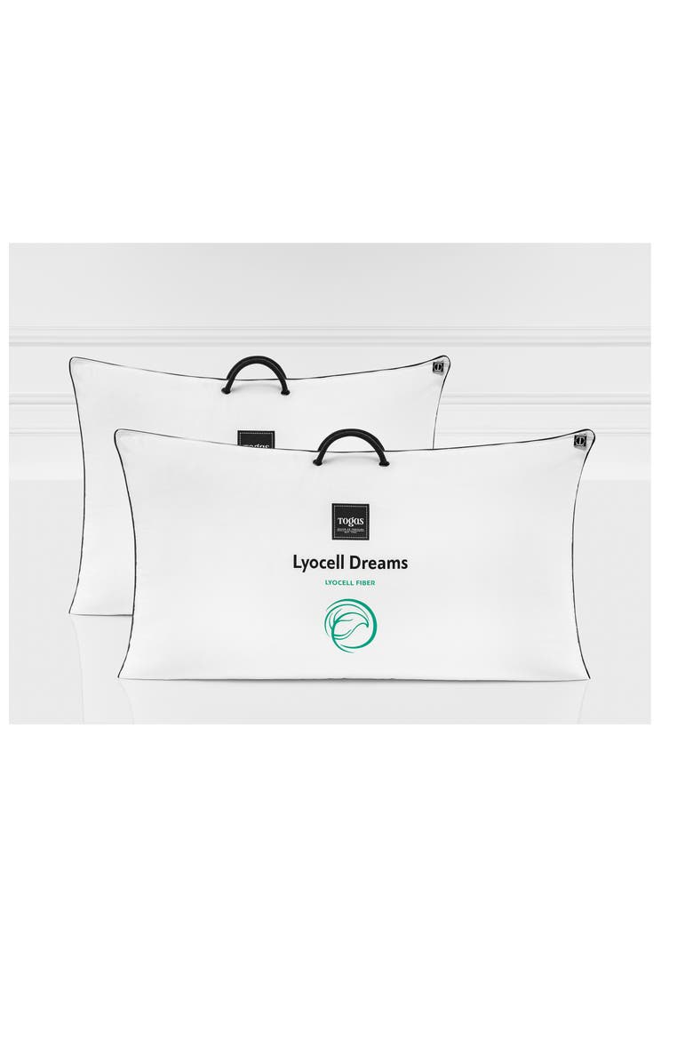 Lyocell Dreams pillow, Alternate, color, White