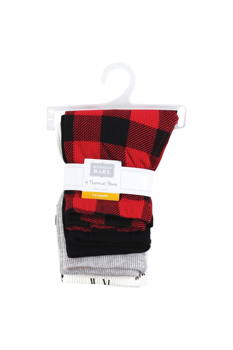 Insulated Slim-Leg Pants 4-Piece Warmth Bundle, Alternate, color, Buffalo Plaid Moose