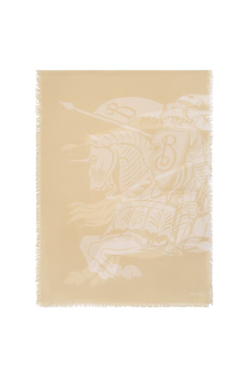 BURBERRY BURBERRY WIDE EKD WOOL SCARF