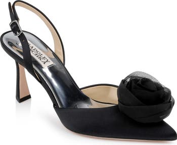 Carlise Rose Pinted Toe Pump