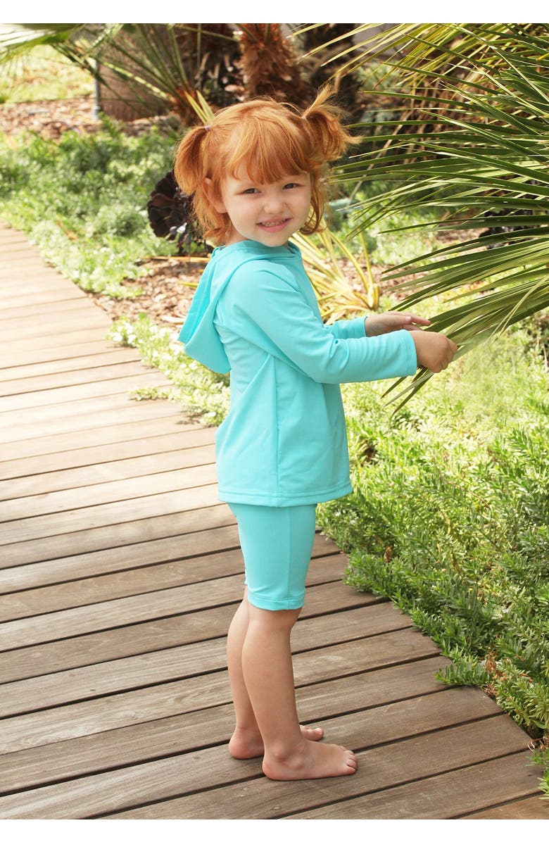 CITY THREADS Nylon/Spandex Blend UPF 50+ Swim Jammer, Alternate, color, Black