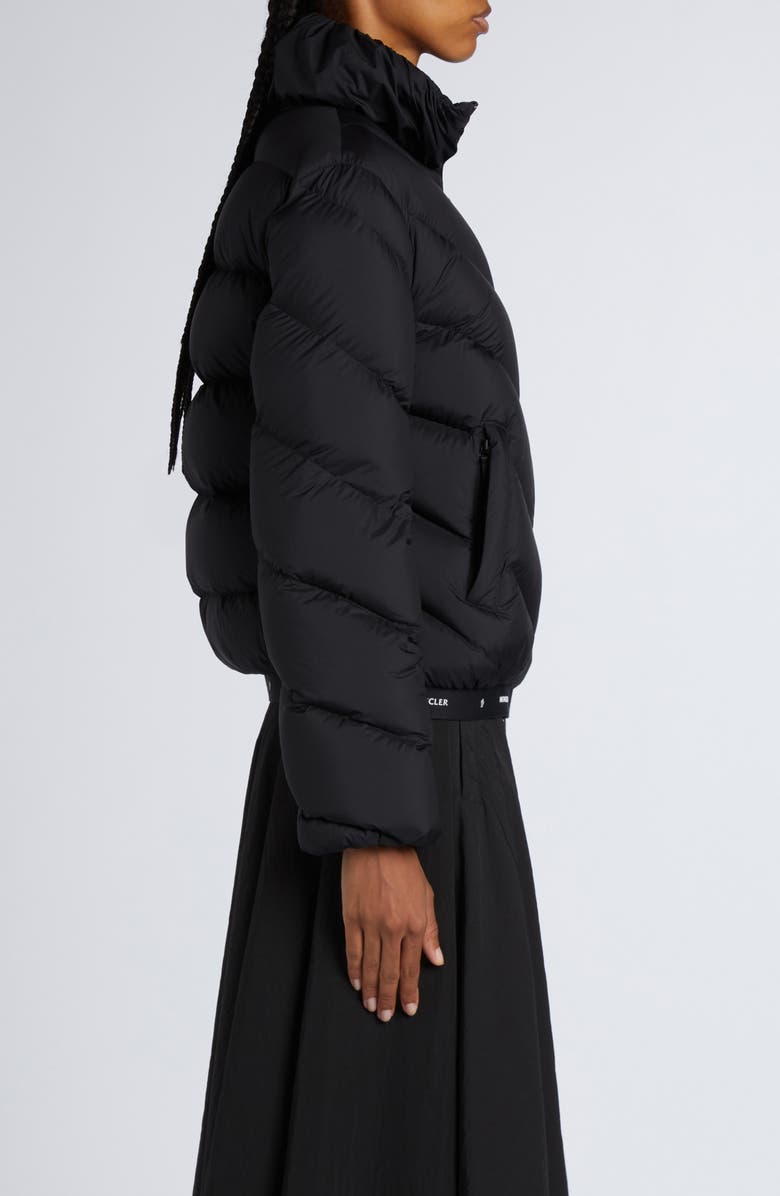 Moncler Grignan Down Jacket, Alternate, color, Black