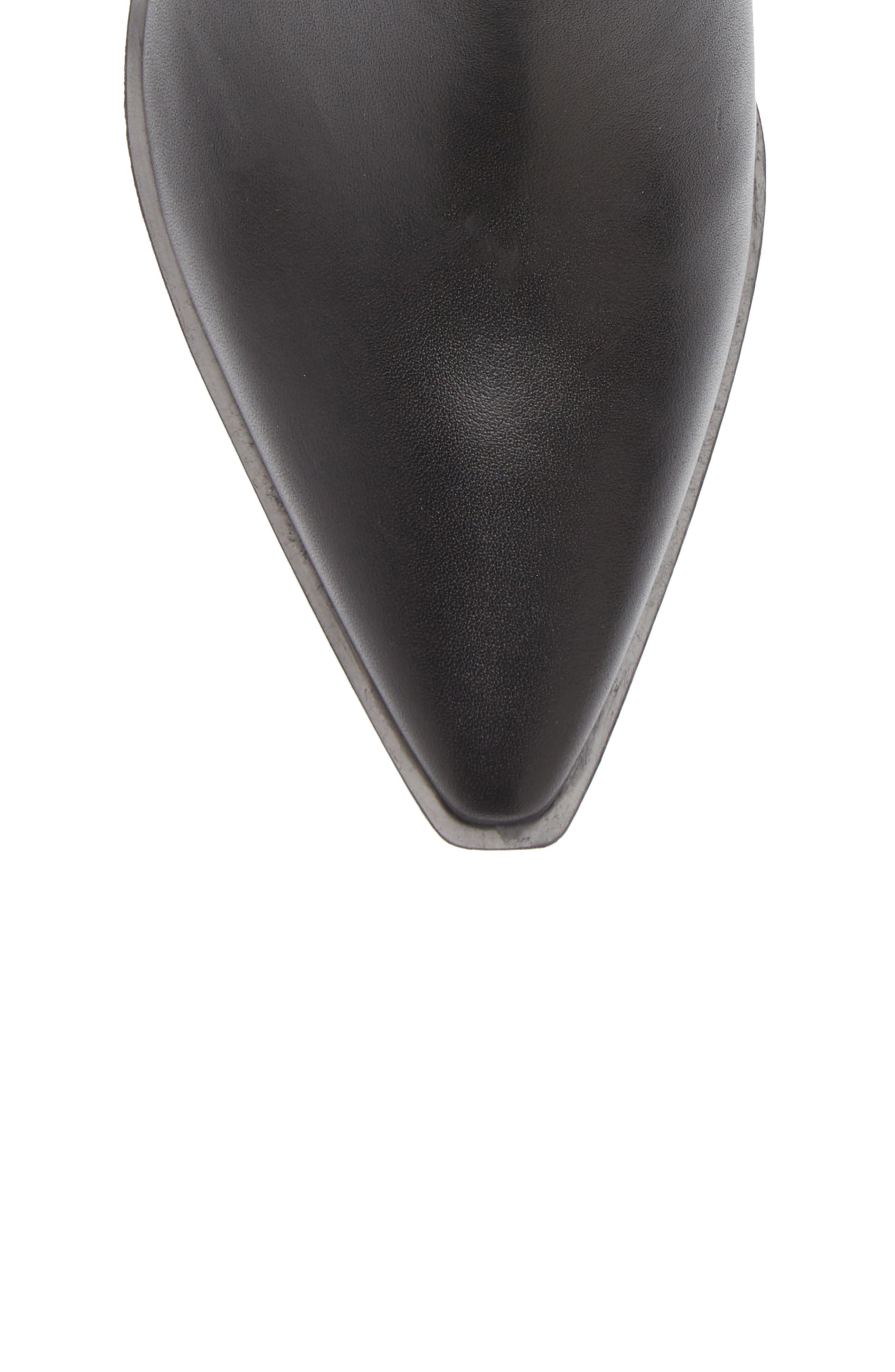 Yarita Pointed Toe Bootie, Alternate, color, BLACK 01