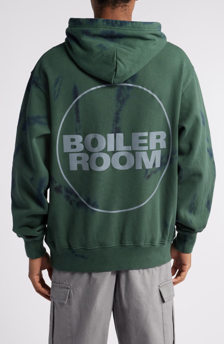 BOILER ROOM Core Logo Graphic Hoodie, Alternate, color, 