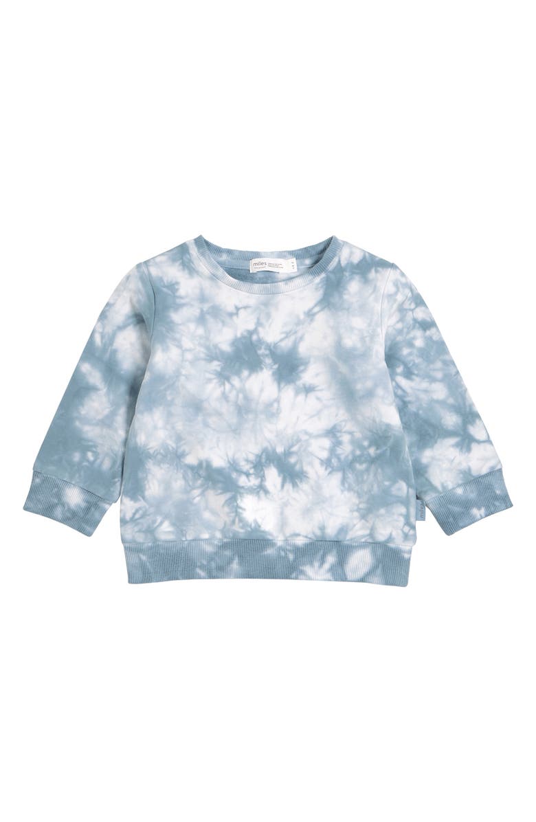 miles Kids' Tie Dye Sweatshirt, Main, color, 