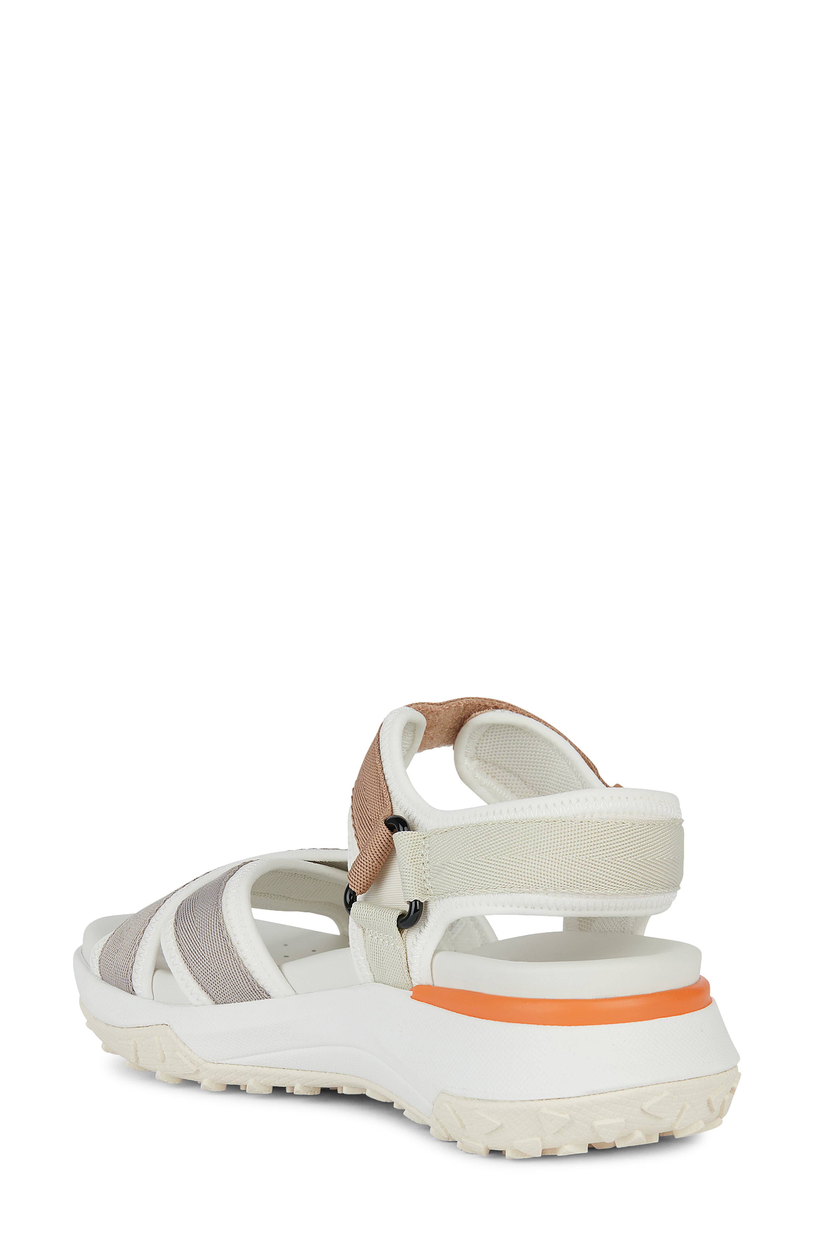 Sorapis Grip Sandal, Alternate, color, WHITE/ GREY