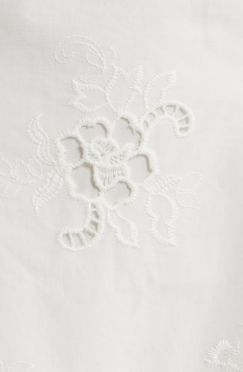 HOUSE OF CB Lavina Cotton Broderie A-Line Dress, Alternate, color, White