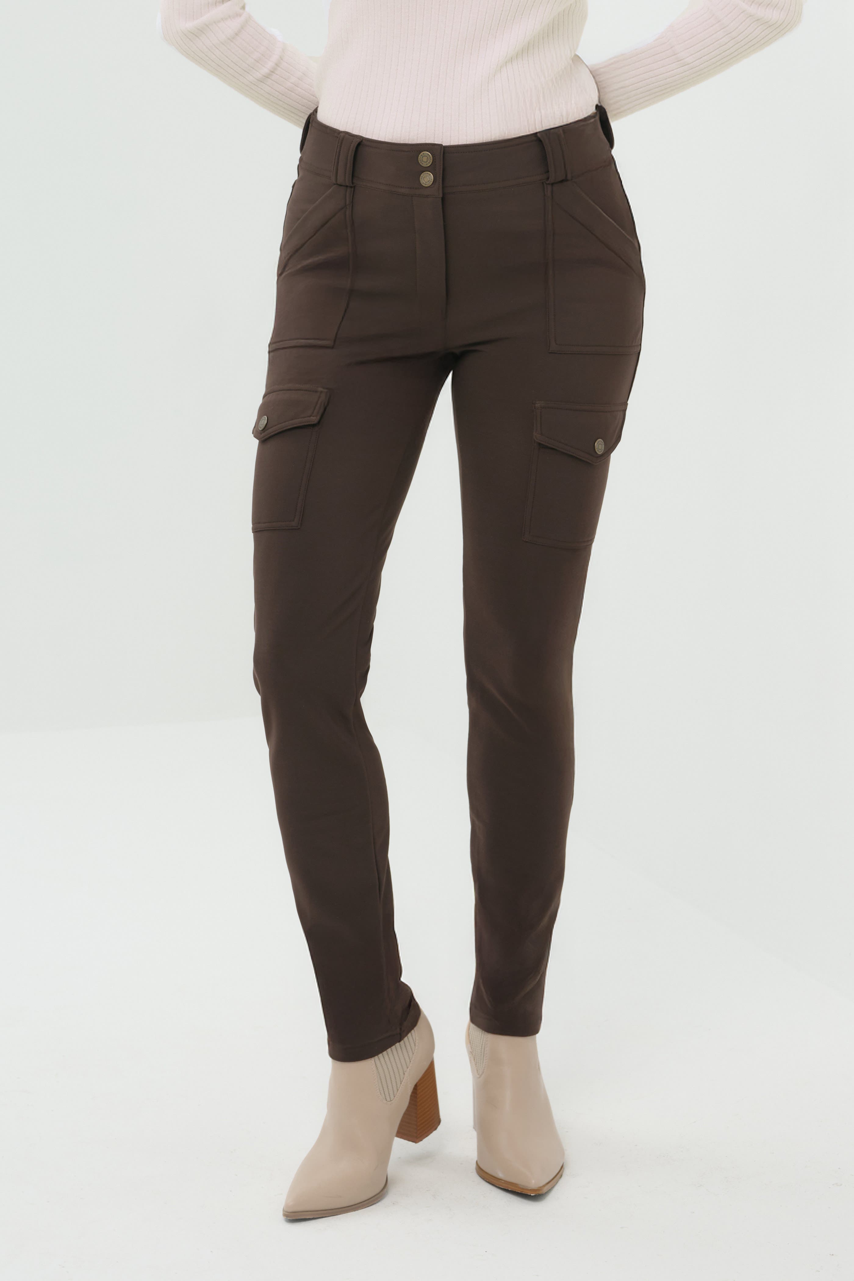 Kate Cozy Fleece-Lined Travel Pant - image 3