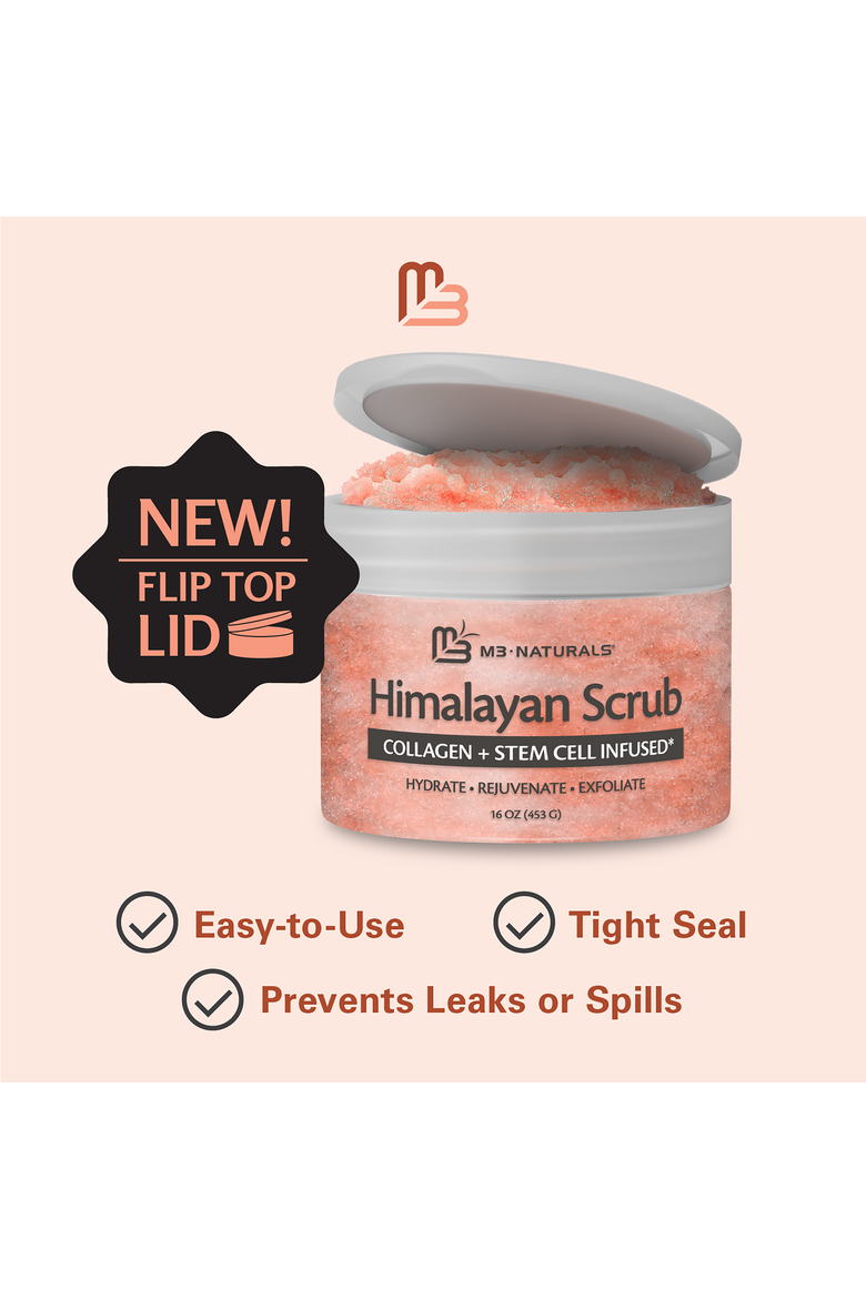 Himalayan Salt Scrub, 16oz, Alternate, color, None