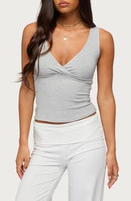 EDIKTED Lalisa V-Neck Tank