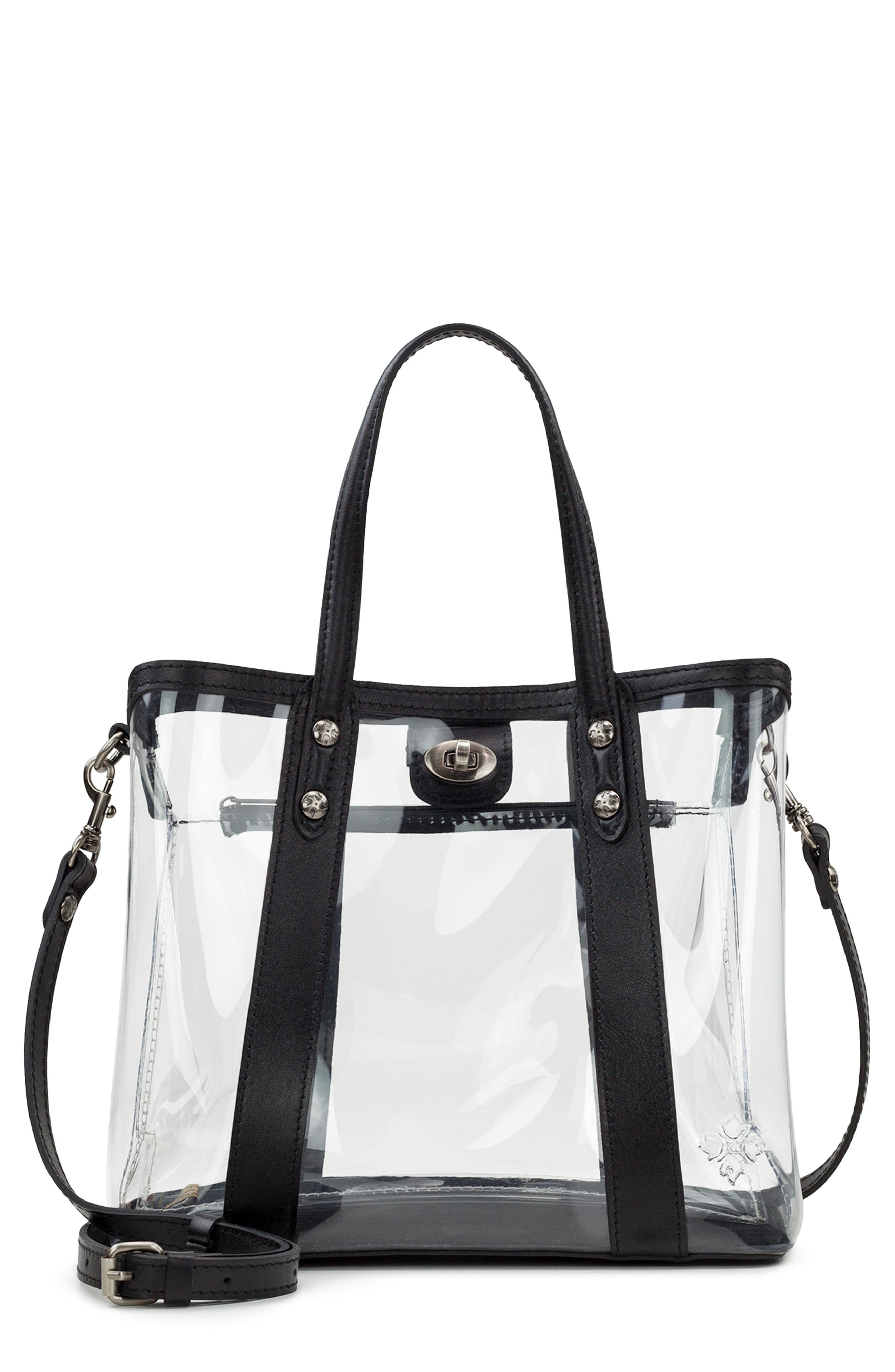 Patricia Nash Darby Clear Tote Crossbody Bag, Main, color, 