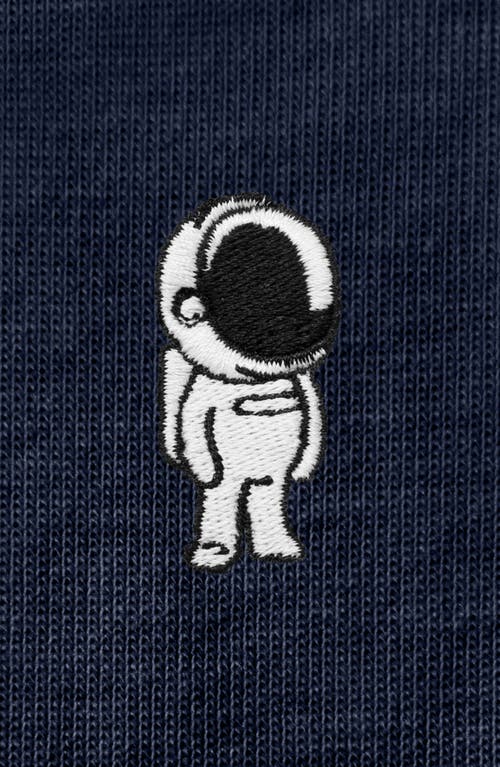 Dalix Astronaut Tee In Navy Blue