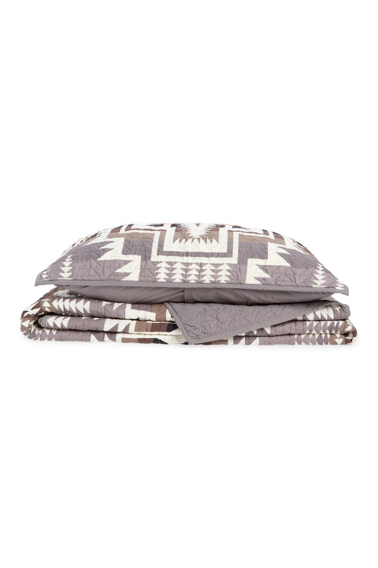 Harding Star Coverlet, Main, color, FROSTED GR