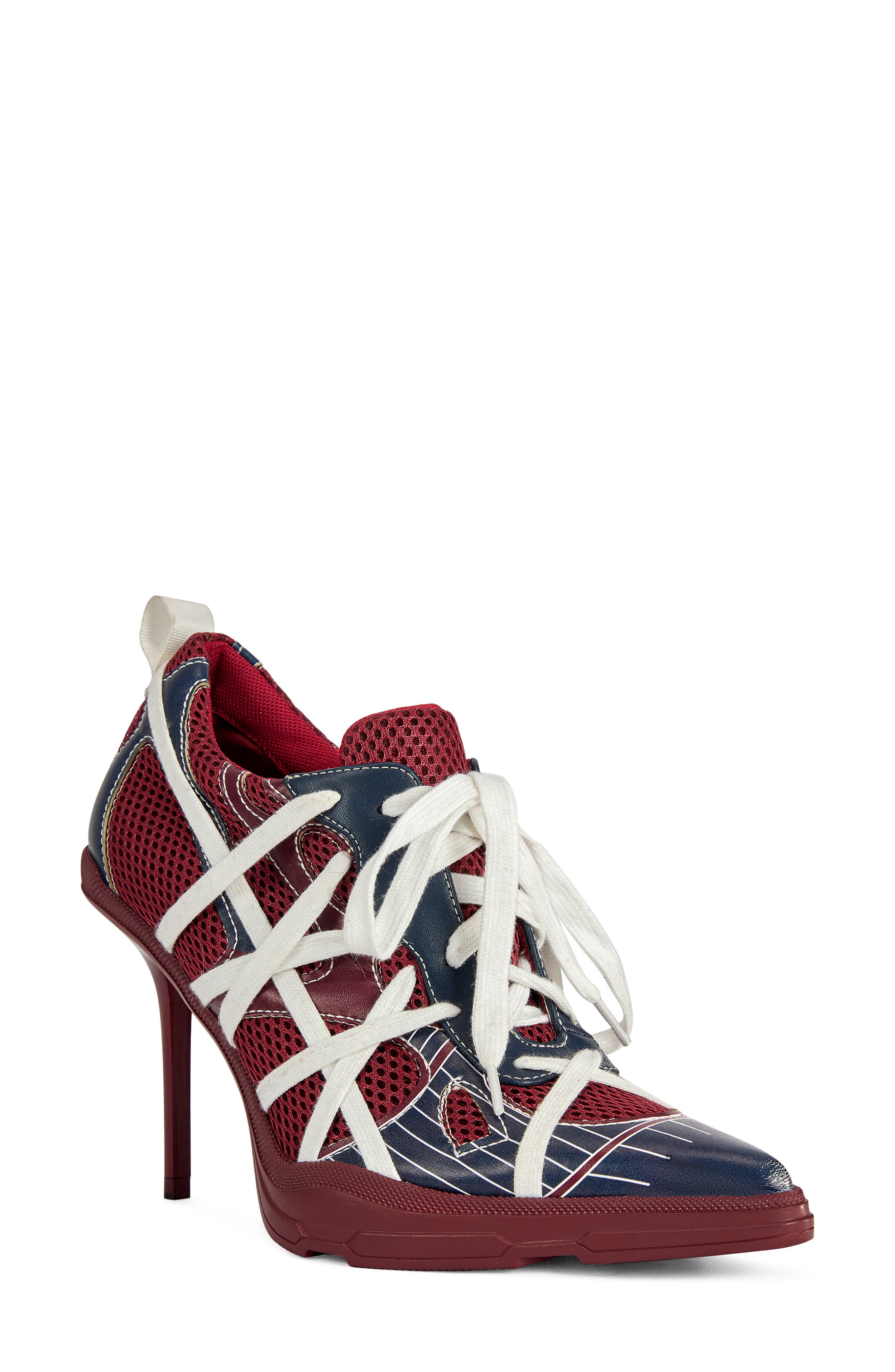 Crosswalk Pump, Main, color, BURGUNDY