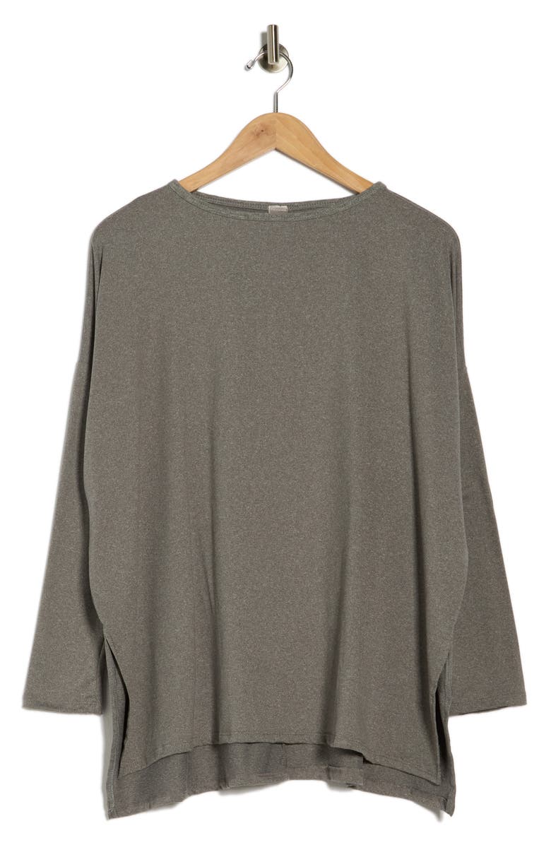 GO COUTURE Dolman Sleeve Sweater, Main, color, Dark Dull Gray