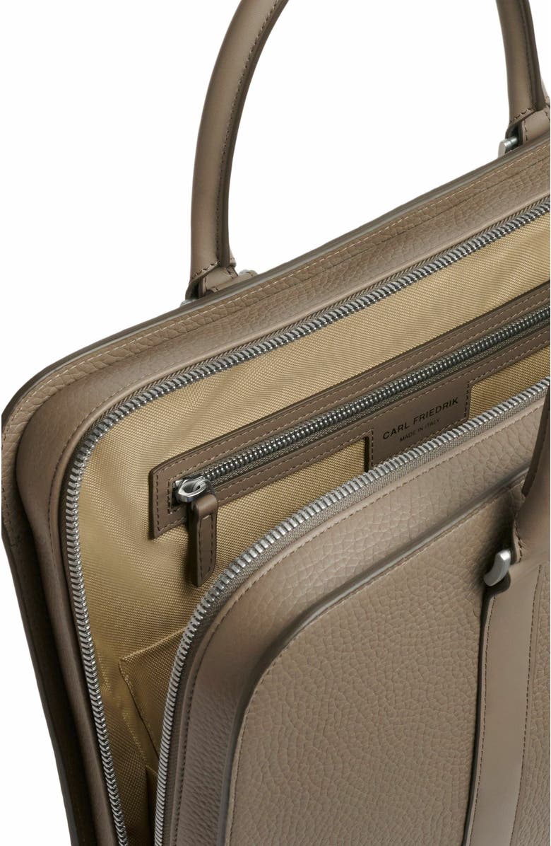 Carl Friedrik Palissy Briefcase, Alternate, color, Taupe