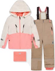 Deux par Deux Teknik Sleeve Reinforced Jacket & Pants Two Piece Snowsuit