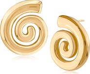 JARDIN Spiral Drop Earrings