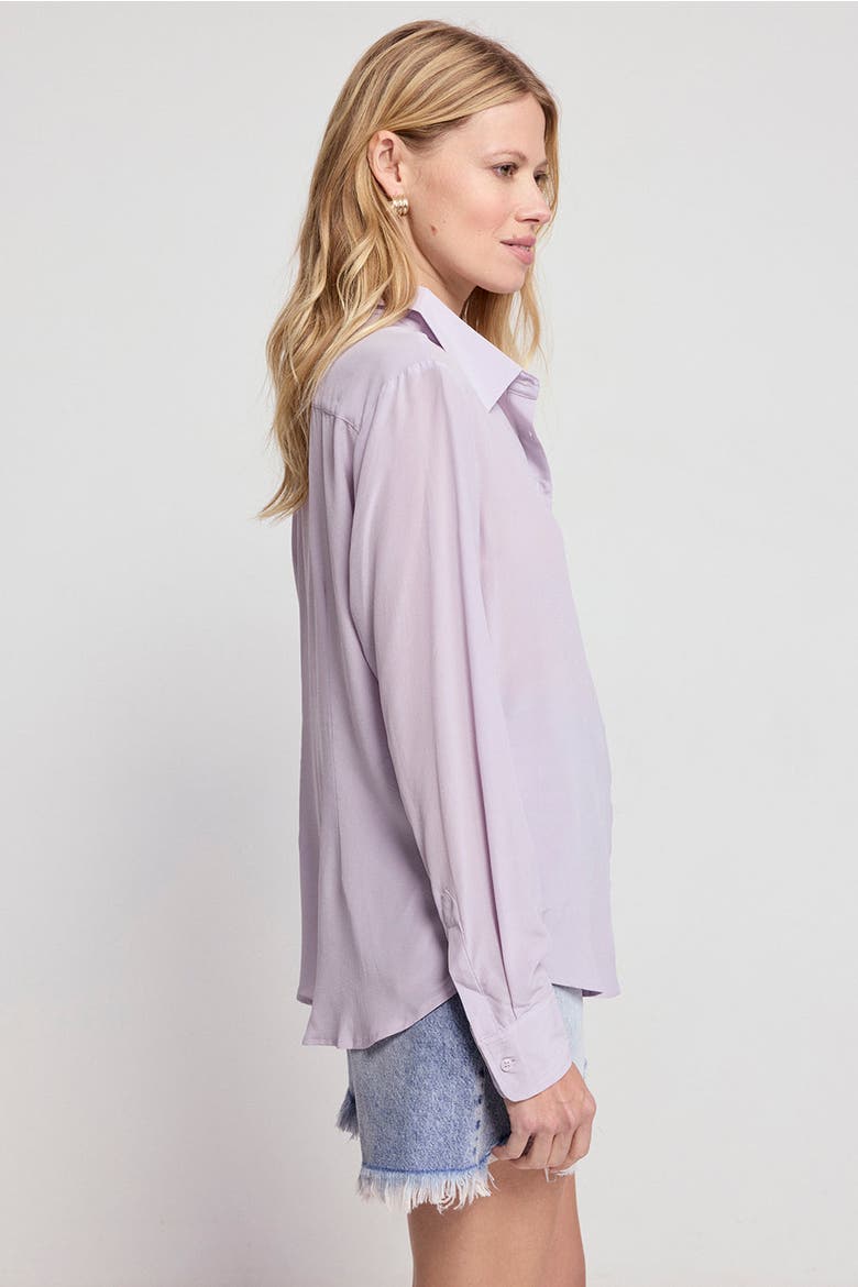 The Silk Shirt, Alternate, color, Lavender