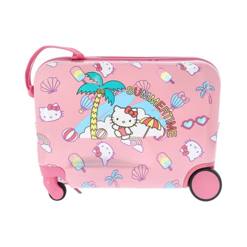 Ful Hello Kitty Ride-on Luggage Summer Time Kids 14.5" Luggage