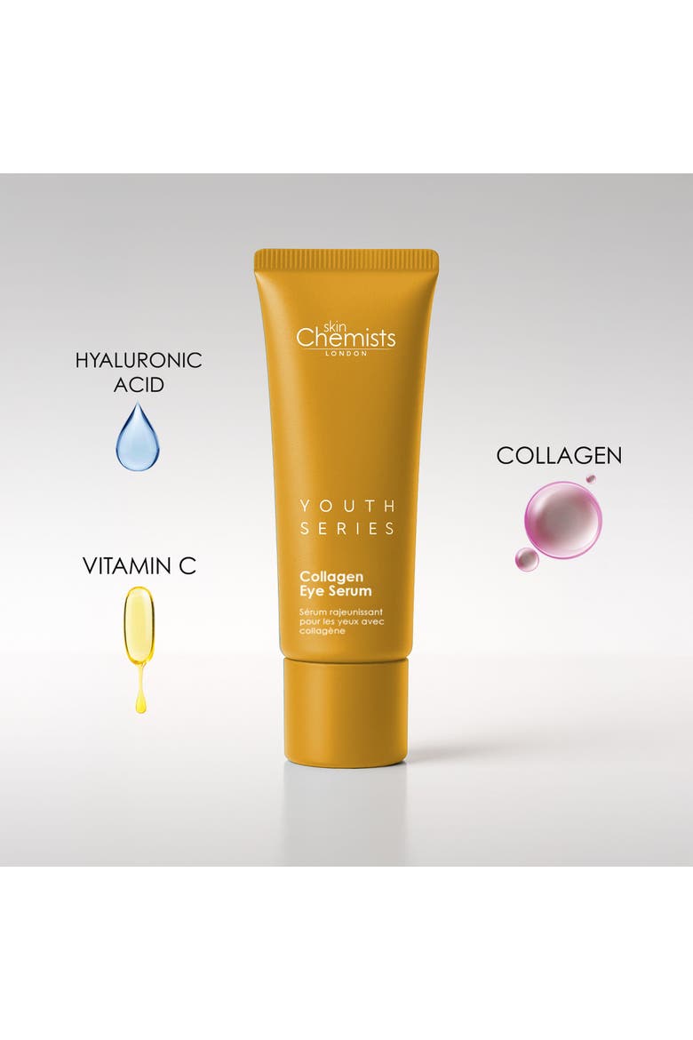 Youth Series 2% Collagen Eye Serum 15ml for Loss of Firmness, Anti-Aging, Alternate, color, White