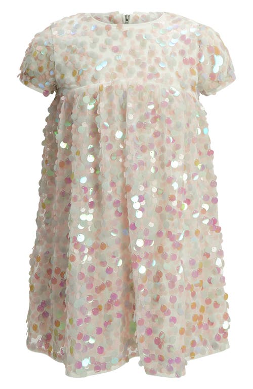 Bardot Junior Kids' Sequin Party Dress in Pink Icing 