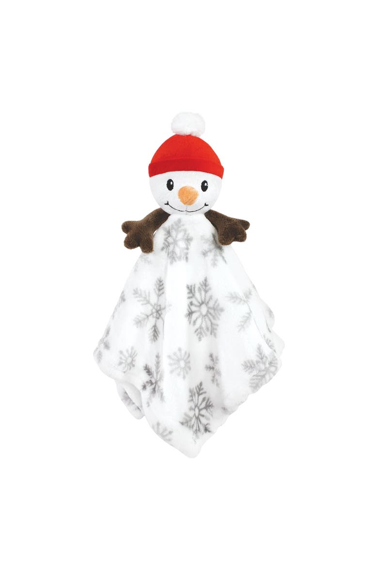 3pk Security Blanket, Alternate, color, White Snowman