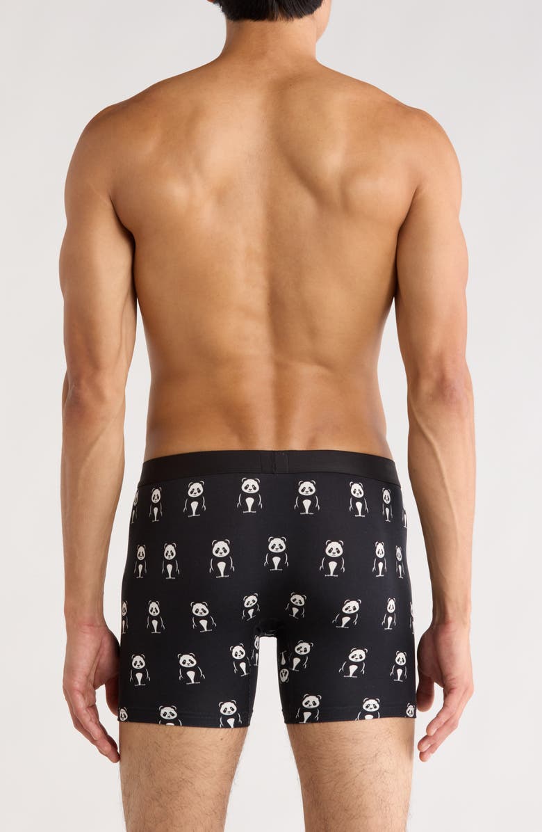 MeUndies Stretch Boxer Briefs, Alternate, color, Undercover Panda