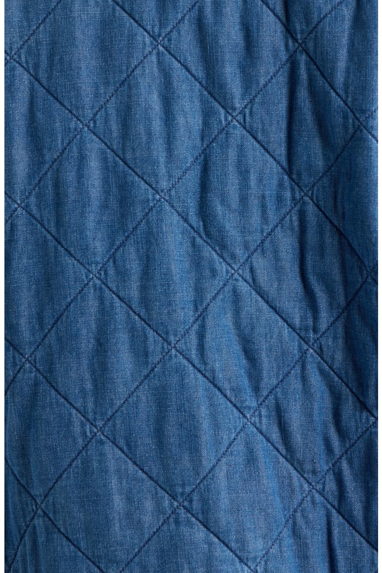 Quilted Denim Jacket, Alternate, color, QUILTED DISTRESSED INDIO