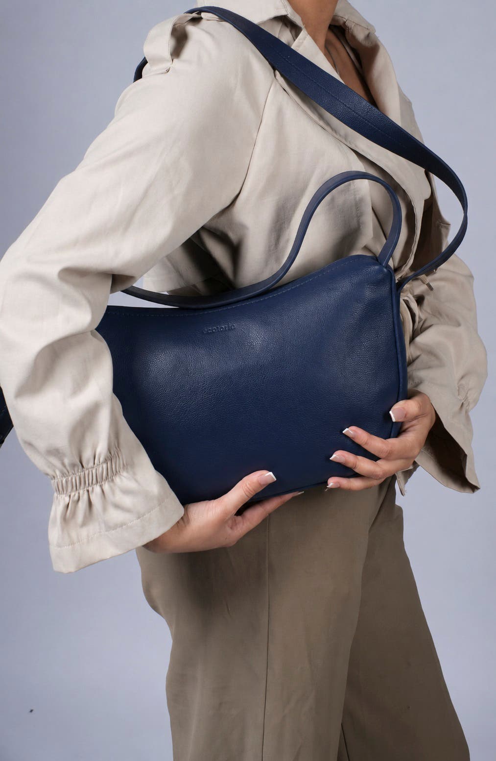 Peggy Leather Crossbody Bag, Alternate, color, MIDNIGHT